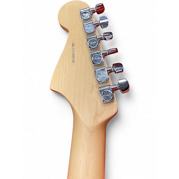 Used Fender American Professional Jazzmaster Mystic Surf Green Solid Body Electric Guitar