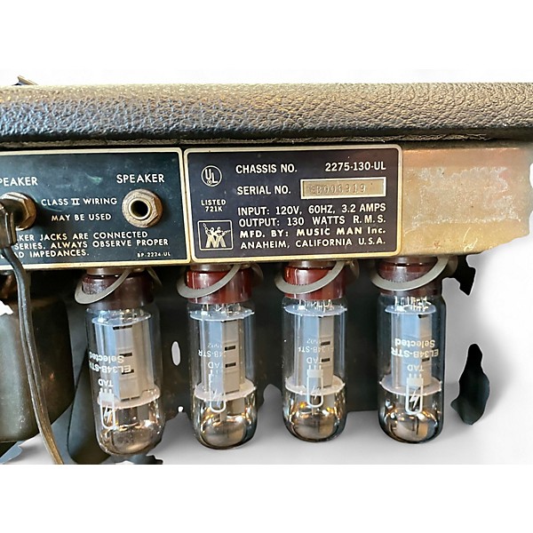 Vintage 1979 Ernie Ball Music Man 115-HD Tube Guitar Combo Amp