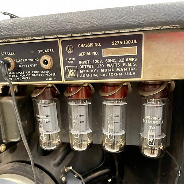 Vintage 1979 Ernie Ball Music Man 115-HD Tube Guitar Combo Amp