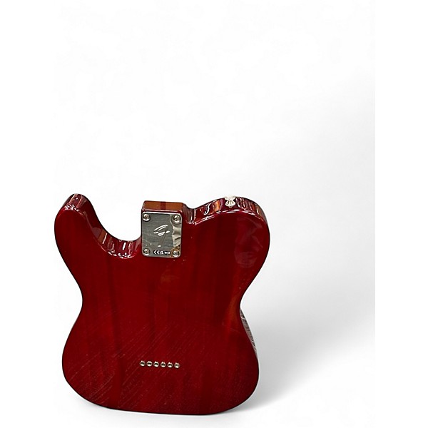 Used Fender Player II Telecaster Transparent Cherry Solid Body Electric Guitar