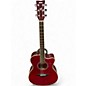 Used Yamaha FSCTA TransAcoustic Concert Red Acoustic Electric Guitar thumbnail