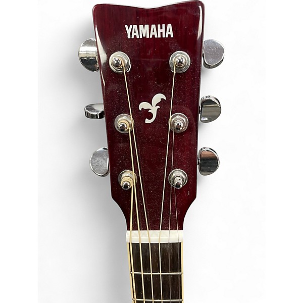 Used Yamaha FSCTA TransAcoustic Concert Red Acoustic Electric Guitar