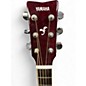Used Yamaha FSCTA TransAcoustic Concert Red Acoustic Electric Guitar