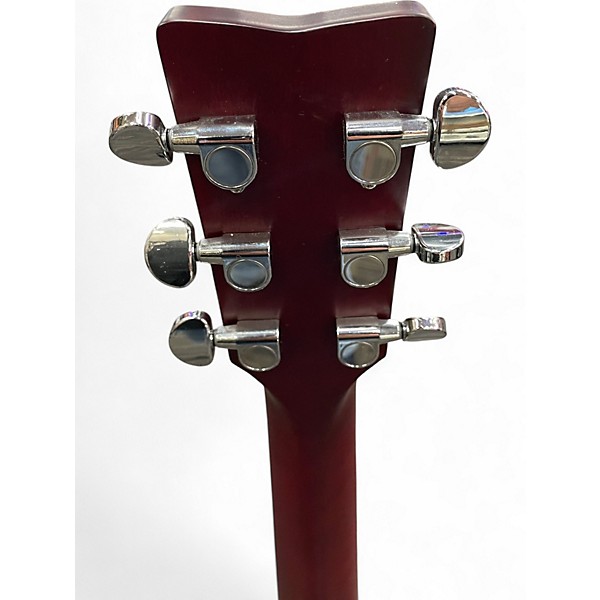 Used Yamaha FSCTA TransAcoustic Concert Red Acoustic Electric Guitar