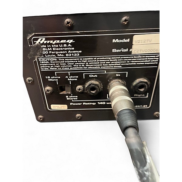 Used Ampeg V212TV Guitar Cabinet