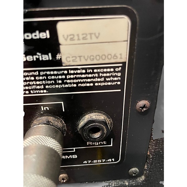 Used Ampeg V212TV Guitar Cabinet