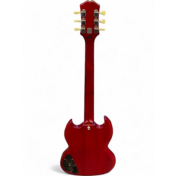 Used Epiphone INPIRED BY GIBSON 1961 SG Cherry Solid Body Electric Guitar