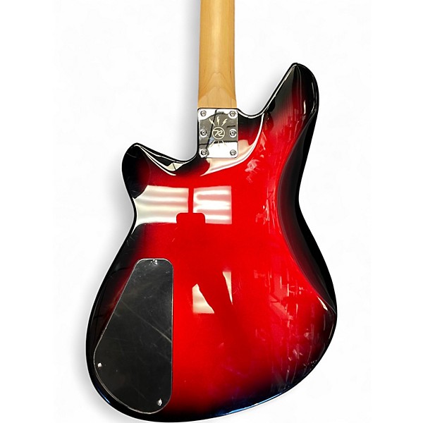 Used Reverend DESCENT RA BARITONE RED BURST Baritone Guitars