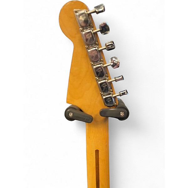 Vintage 1980s Fender Lead II Black Solid Body Electric Guitar