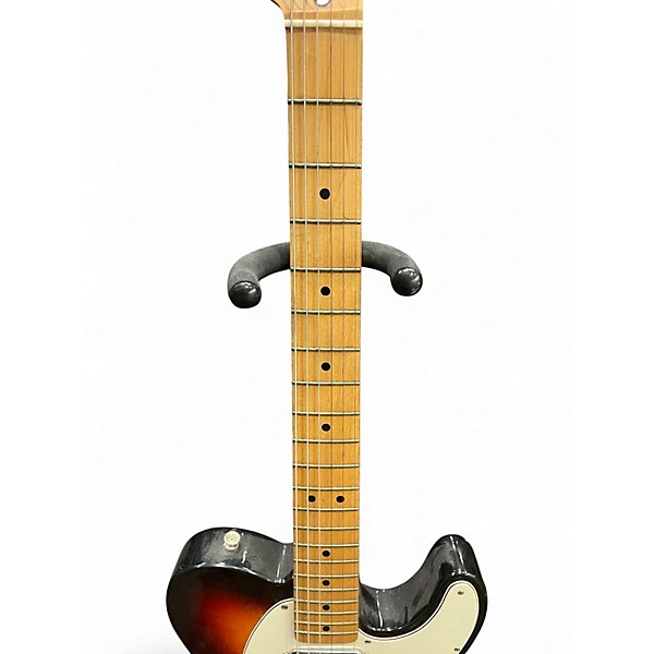 Used 2000s Fender 1950S Telecaster 2 Tone Sunburst Solid Body Electric Guitar