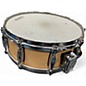 Used Gretsch Drums 5X14 MAPLE SNARE Natural Drum
