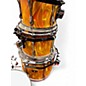 Used TAMA 5 Piece SUPERSTAR EFX ORANGE SATIN FLAME Drum Kit