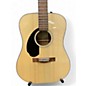 Used Fender CD60 LH Natural Acoustic Electric Guitar