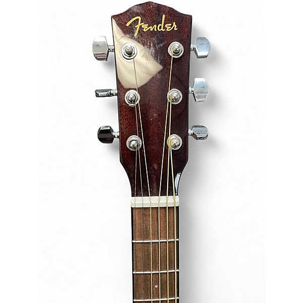 Used Fender CD60 LH Natural Acoustic Electric Guitar