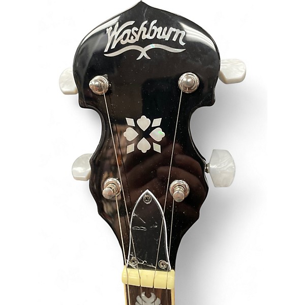 Used Washburn B10 Natural Banjo