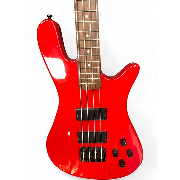 Used Spector Performer 4 Red Electric Bass Guitar