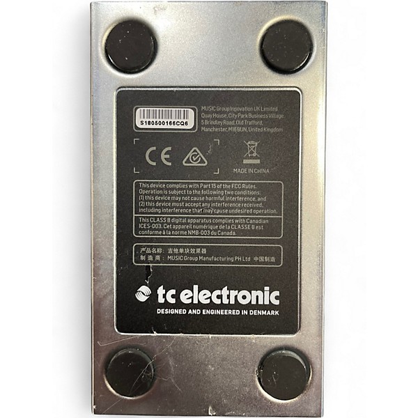 Used TC Electronic Gauss Echo Effect Pedal