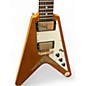 Used 2008 Epiphone 1958 Korina Flying V Antique Natural Solid Body Electric Guitar