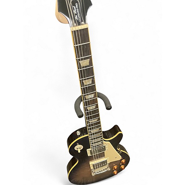 Used 2015 Epiphone Les Paul Standard Pro 2 Color Sunburst Solid Body Electric Guitar