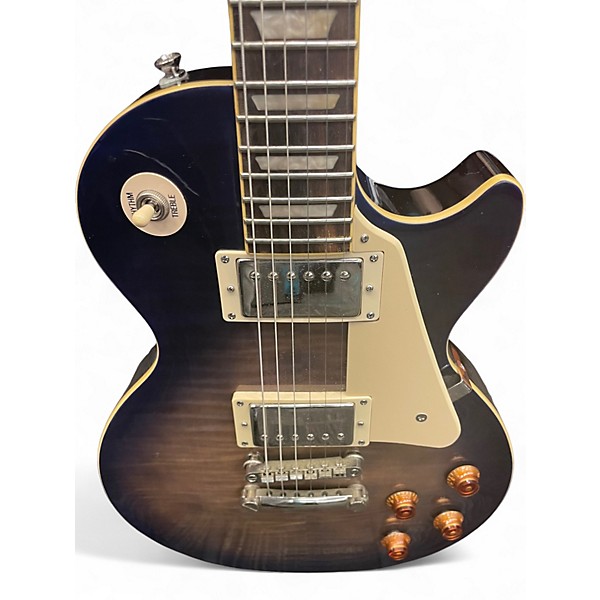 Used 2015 Epiphone Les Paul Standard Pro 2 Color Sunburst Solid Body Electric Guitar