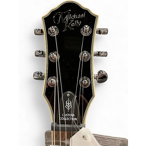 Used Michael Kelly MOD SHOP PATRIOT INSTINCT BARE KNUCKLE PARTIAL ECLIPSE Solid Body Electric Guitar
