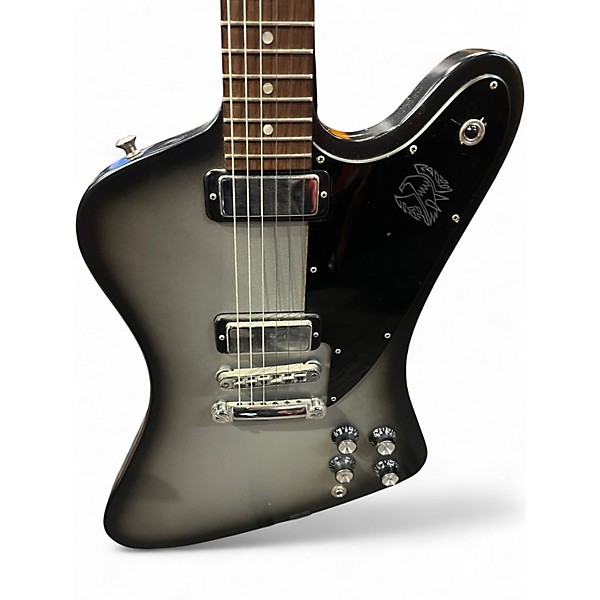 Used 2012 Gibson 1970S Tribute Firebird Studio Silverburst Solid Body Electric Guitar