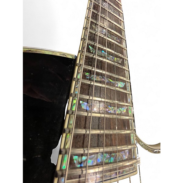 Used ESP LTD EC1000 FR Deluxe Black Solid Body Electric Guitar