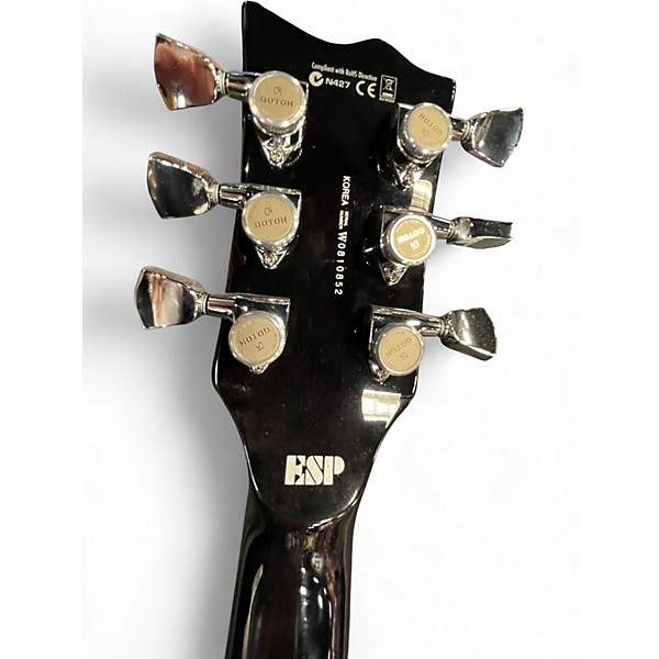 Used ESP LTD EC1000 FR Deluxe Black Solid Body Electric Guitar