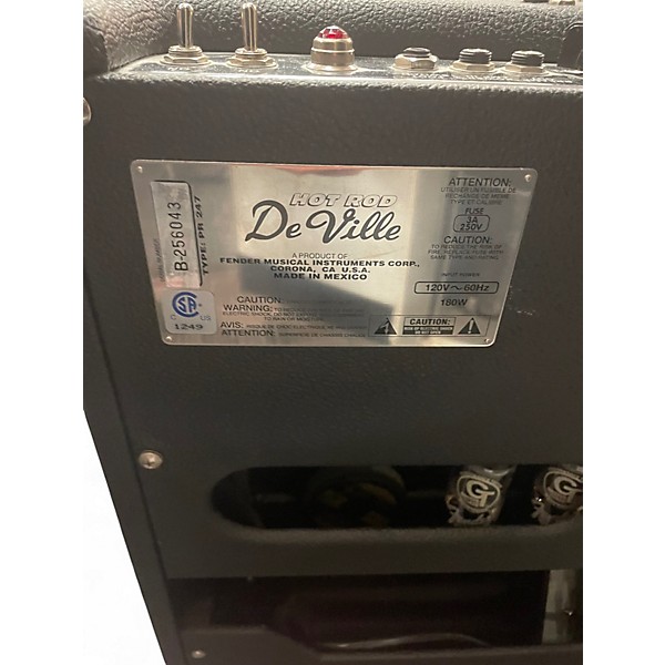 Used Fender Hot Rod Deville 60W 2x12X Tube Guitar Combo Amp