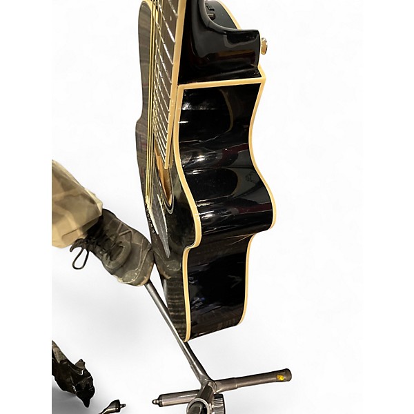 Used Yamaha APX600 Black Pearl Acoustic Electric Guitar