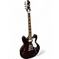 Used Epiphone NOEL GALLAGHER RIVIERA DARK WINE RED Hollow Body Electric Guitar thumbnail