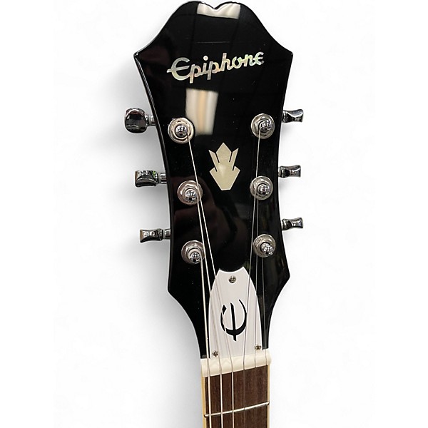 Used Epiphone NOEL GALLAGHER RIVIERA DARK WINE RED Hollow Body Electric Guitar