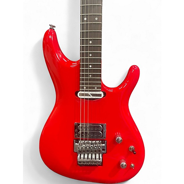 Used 2024 Ibanez JS2480 JOE SATRIANI MUSCLE CAR RED Solid Body Electric Guitar