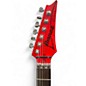Used 2024 Ibanez JS2480 JOE SATRIANI MUSCLE CAR RED Solid Body Electric Guitar