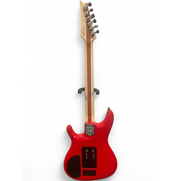 Used 2024 Ibanez JS2480 JOE SATRIANI MUSCLE CAR RED Solid Body Electric Guitar