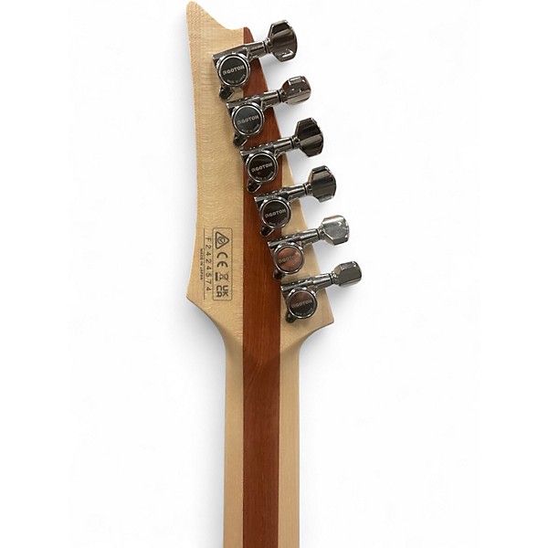 Used 2024 Ibanez JS2480 JOE SATRIANI MUSCLE CAR RED Solid Body Electric Guitar