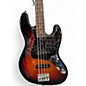 Used 2016 Fender American Standard Jazz Bass 3 Tone Sunburst Electric Bass Guitar