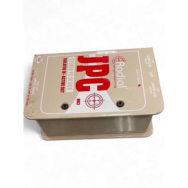 Used Radial Engineering JPC STEREO PC DI BOX Direct Box