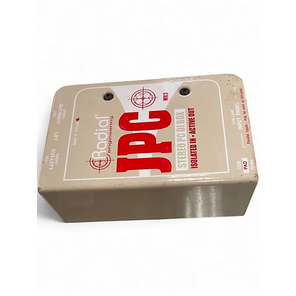 Used Radial Engineering JPC STEREO PC DI BOX Direct Box