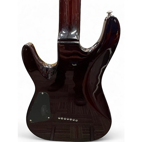 Used Schecter Guitar Research C7 Plus Sun Burst Solid Body Electric Guitar