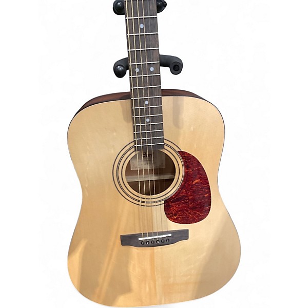 Used Cort earth60 op Natural Acoustic Guitar