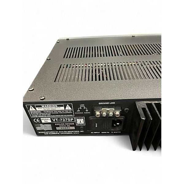 Used Avalon VT747SP Pure Class A Vacuum Tube Channel Strip