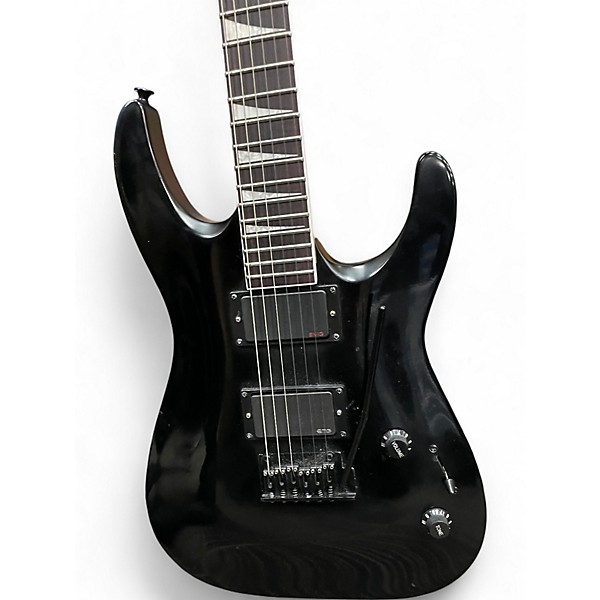 Used Jackson JS22 Dinky Black Solid Body Electric Guitar