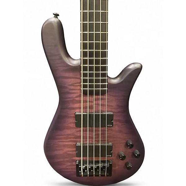 Used 2022 Spector NS Pulse II 5 Ultra Violet Matte Electric Bass Guitar