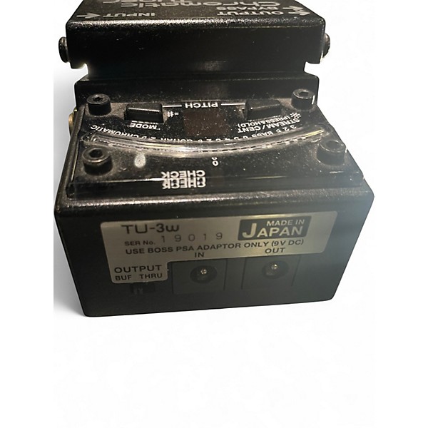 Used 2019 BOSS TU3W Waza Craft Chromatic Tuner Pedal