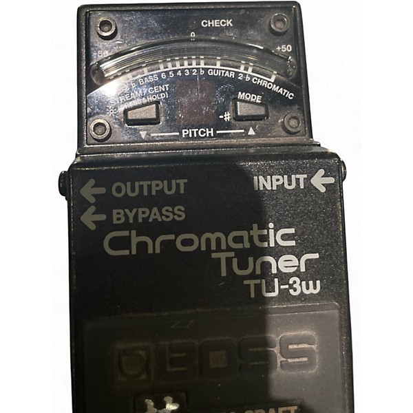 Used 2019 BOSS TU3W Waza Craft Chromatic Tuner Pedal