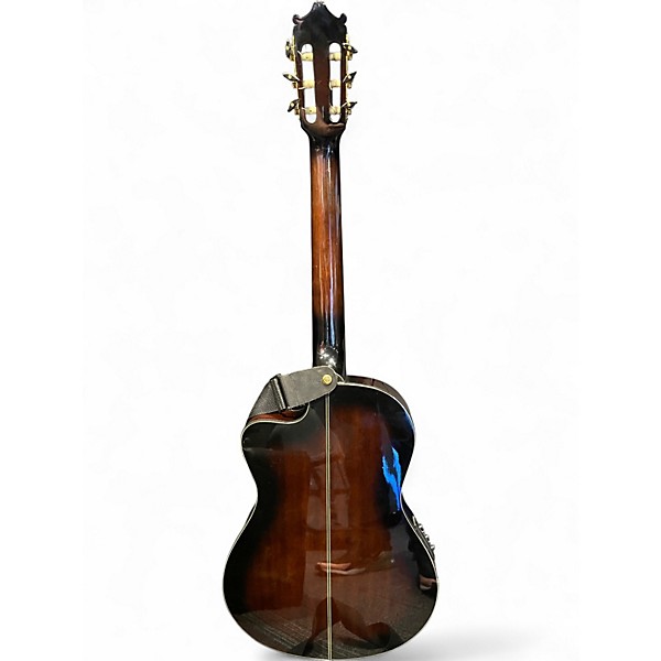 Used Ibanez GA35TCE BROWN BURST Classical Acoustic Electric Guitar