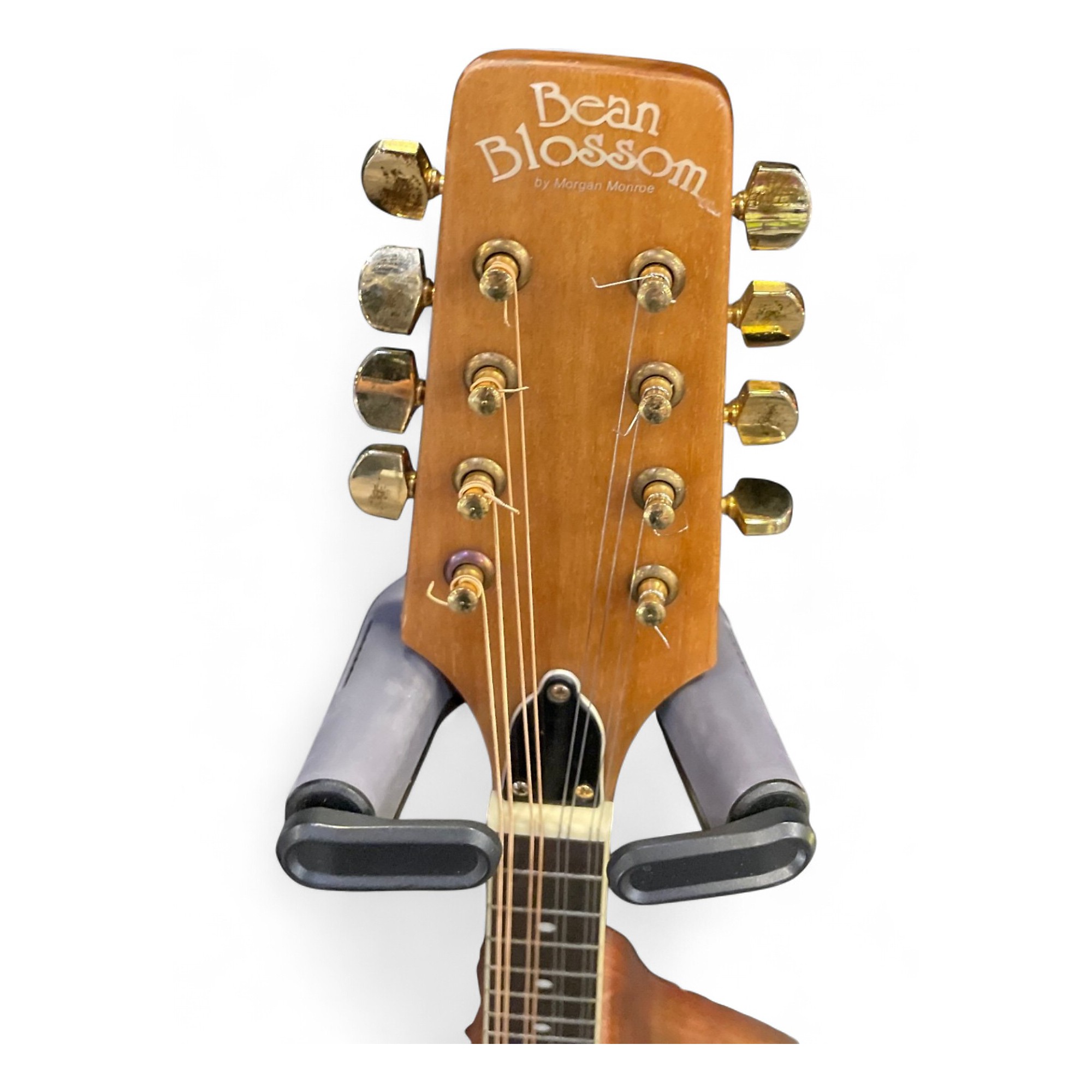 Used Morgan Monroe BEAN BLOSSOM NATURAL MAHOGANY Mandolin NATURAL