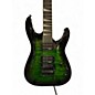 Used Jackson Dinky JS32Q DKA Arch Top Electric Guitar TRANS GREEN BURST Solid Body Electric Guitar