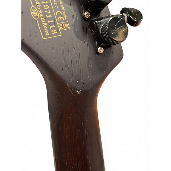 Used Schecter Guitar Research SUN VALLEY SUPER SHREDDER EXOTIC HT ZIRICOTE NATURAL SATIN Solid Body Electric Guitar